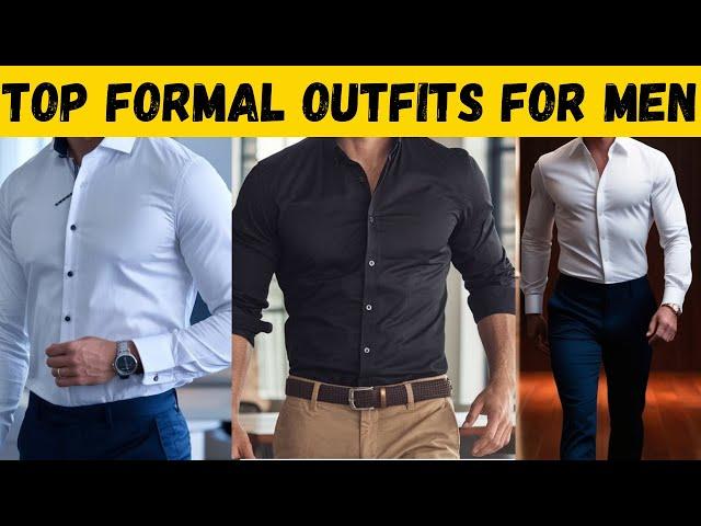 Discover the MOST STYLISH Formal Outfits for Men in 2024!