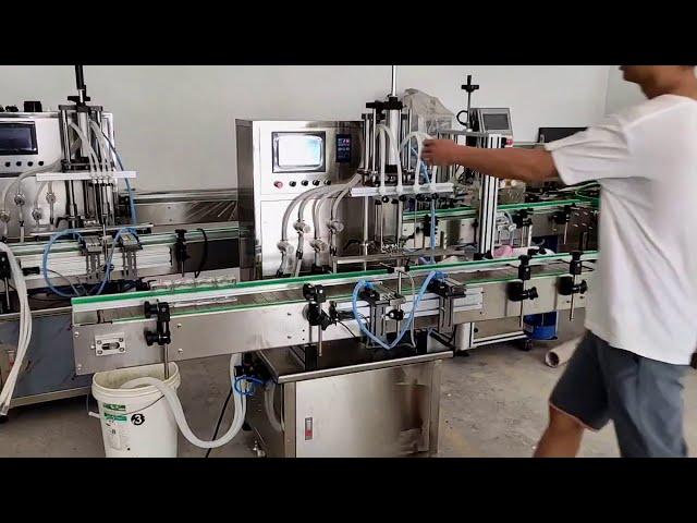 AILE Perfume Filling Line Four-head Perfume Filling Machine Perfume Filling Filler