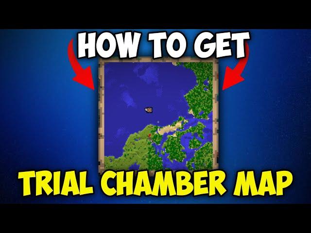 How To Get TRIAL CHAMBER MAP in Minecraft 1.21