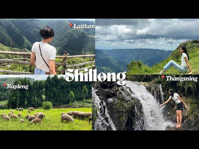 Shillong vlog part 1𓍢ִ໋˚.️|Shillong with friends🫶ིྀ| exploring Laitlum,Rapleng,& more