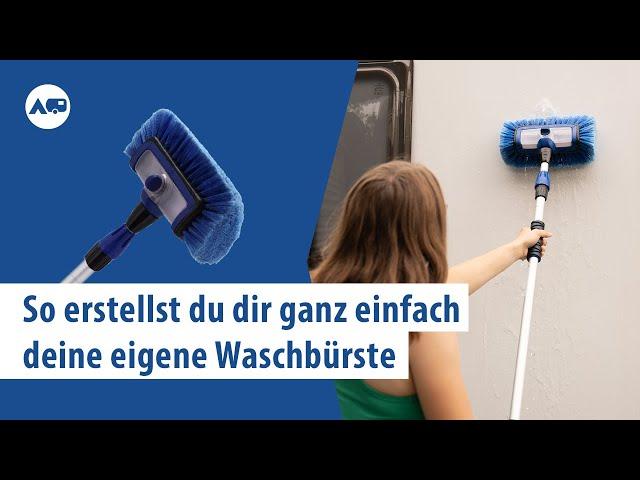 Estelle deine individuelle Waschbürste mit dem Berger SnapConnect-System | Fritz Berger