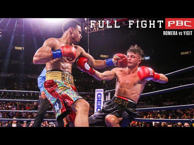 Romero vs Yigit FULL FIGHT: July 17, 2021 | PBC on Showtime
