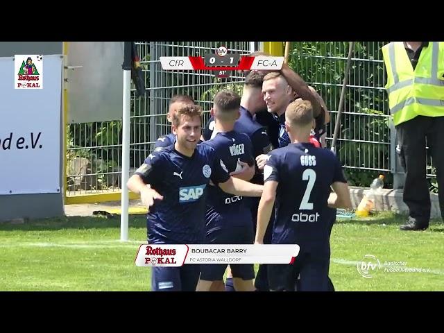 Finale bfv-Rothaus Pokal 2023: 1. CfR Pforzheim - FC-Astoria Walldorf