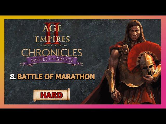 Age of Empires 2: Chronicles Battle for Greece Campaign Walkthrough Part 8 - The Battle of Marathon