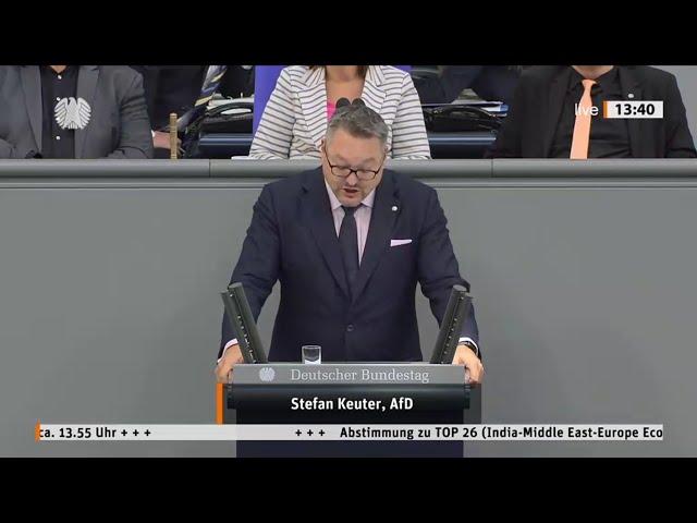 AKTUELL :  REDE STEFAN KEUTER ( AFD ) AM 18.OKTOBER IM DEUTSCHEN BUNDESTAG IN BERLIN.