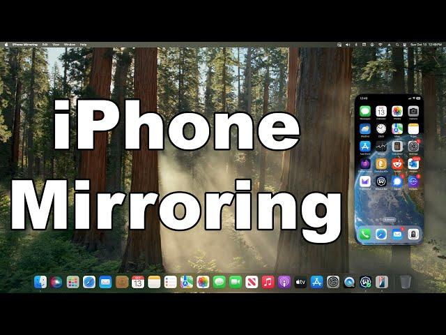 How To Mirror iPhone In macOS | iPhone Mirroring On Mac | A Quick & Easy Guide