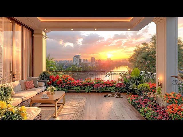  Tranquil Balcony Jazz Evening  Relaxing Jazz Music & Soft Jazz Music for Relaxation and Enjoyment