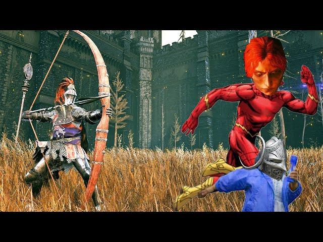 Hyperspeed Redmane Knight VS All DLC Bosses - Bro is on CRACK - Elden Ring Shadow of The Erdtree DLC