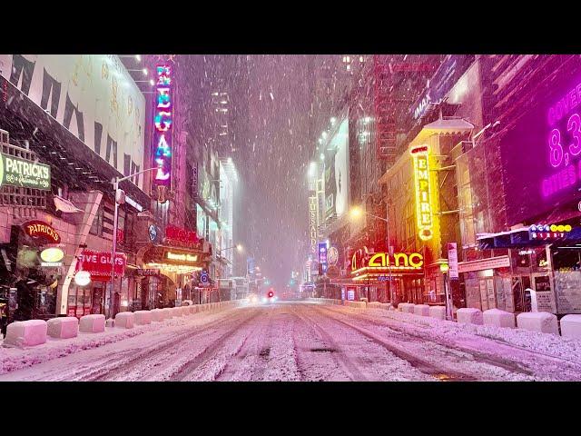 New York City's Major Snowstorm in 5 Years