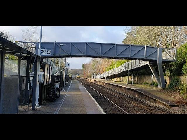 1A87| **CAPTAIN SMASH** at Ivybridge on Gwr 802110 with tones 06-12-19 (HD)