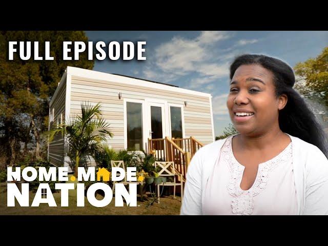 TINY Off-Grid Eco Home in Sunny California (S2, E9) | Tiny House Nation | Full Episode