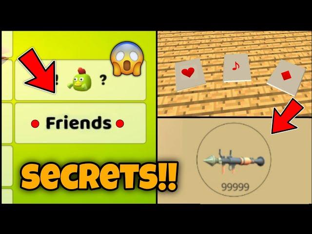  HOW TO GET UNLIMITED BULLETS AND NEW SECRET PLAYING CARDS!! CHICKEN GUN TOP SECRETS