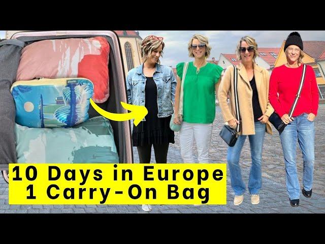 Travel Outfits for Europe: Pack Only in a Carry-On With These 9 Strategies