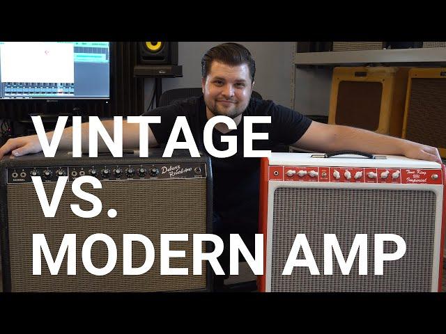 3 Minute Demo: Vintage vs. Modern Boutique Amp (1964 Fender Deluxe Reverb vs. Tone King Imperial)