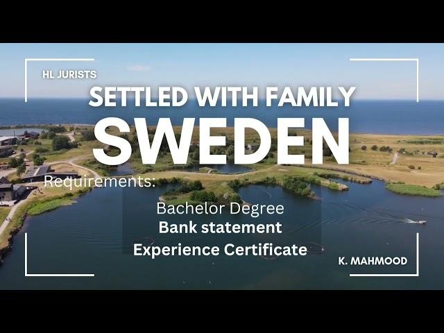 Sweden job seeker visa