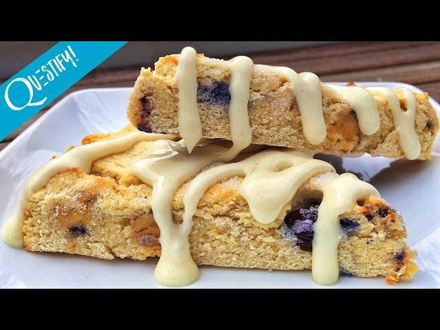 Blueberry PROTEIN Scones - Questify