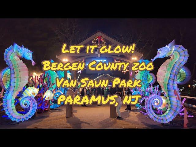 Let It Glow! Holiday Light Show | Bergen County Zoo | Van Saun Park | Paramus, NJ