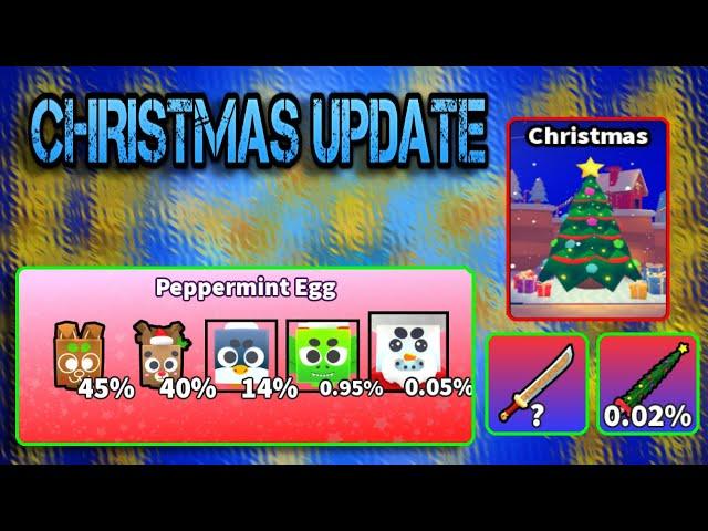 CHRISTMAS UPDATE IS FINALLY HERE IN Roblox Sword Clashers Simulator