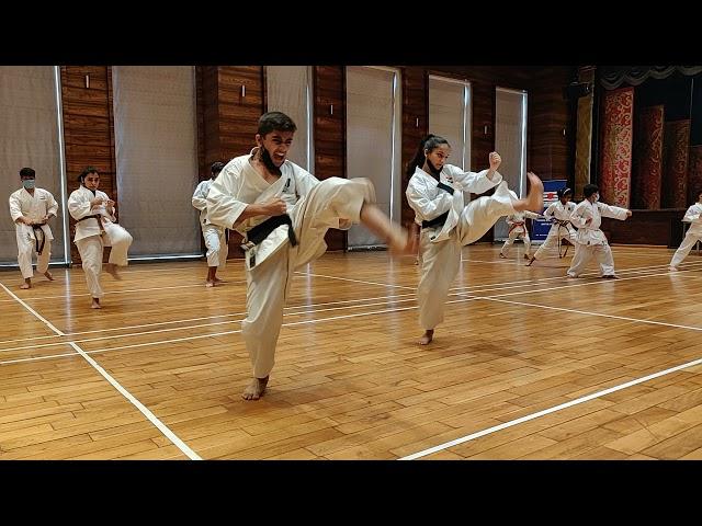 ACTION SHOTS | BUJUTSU KARATE | SHOTOKAN KARATE | Karatenomichi World Federation India | REAL KARATE