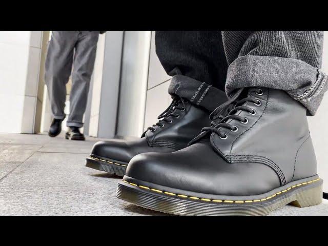 Ботинки Dr. Martens 1460 — Black Nappa | MARTENS