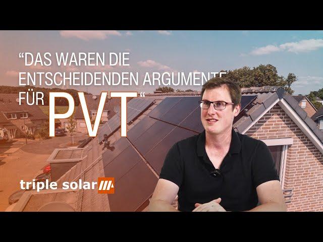 PVT-System von Triple Solar: Strom & Wärme für Ralfs Reihenhaus | Erfahrungsbericht