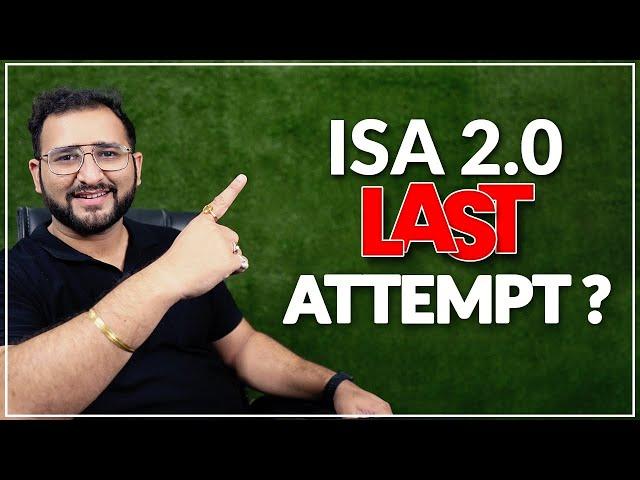 ISA 2.0 last attempt  ?