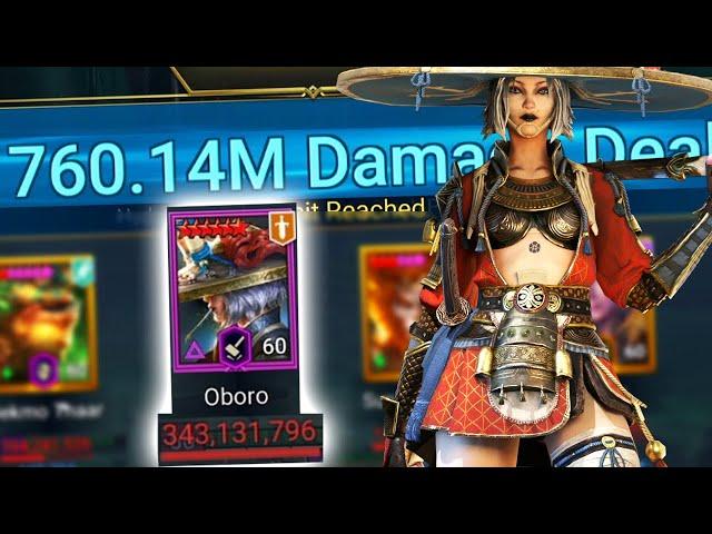 OBORO SMASHES HYDRA 750M+ DAMAGE (AUTO) | Raid: Shadow Legends