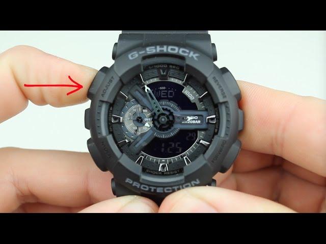 How to Change the Time on a G-Shock