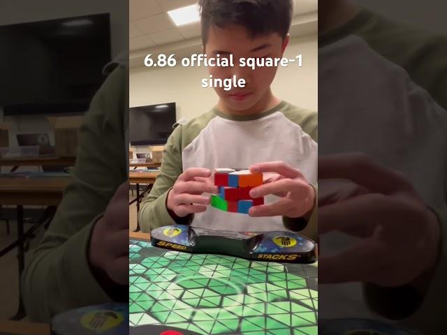 6.86 official square-1 single
