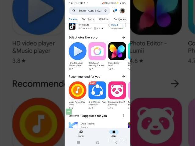 How to open your Play store  training of mind ep 8