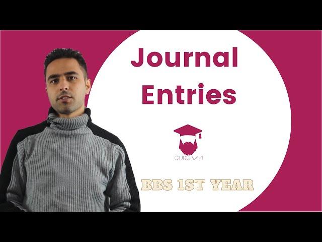 Journal Entries in Nepali || BBS 1st year || Accountancy