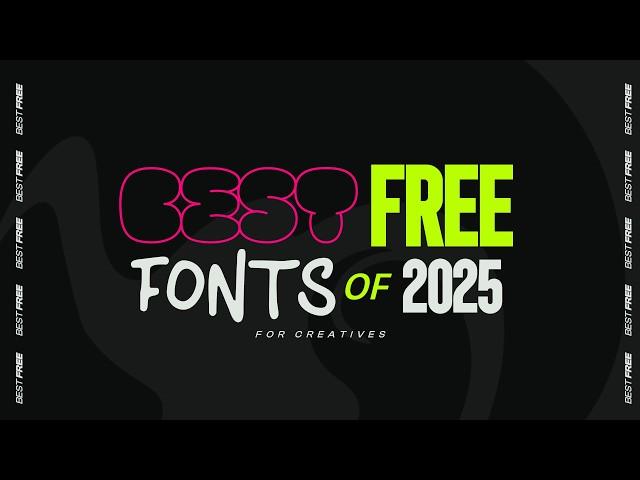 Best Free Fonts for Designers (2025)