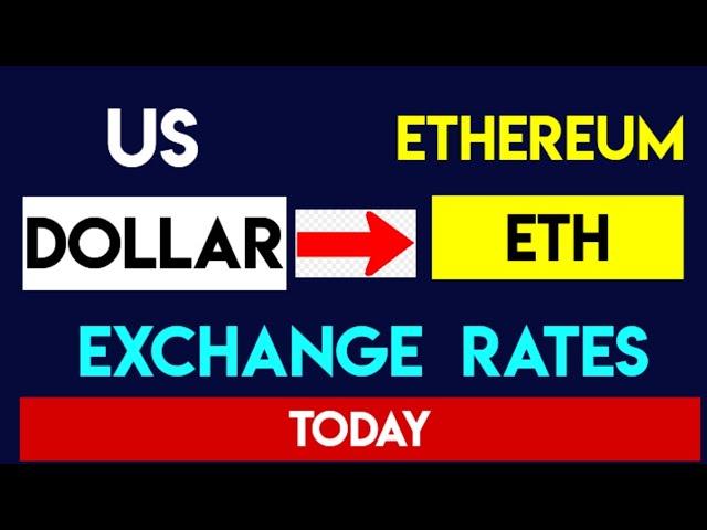 1 USD to ETH - Convert US Dollars to Ethereum 27 SEPTEMBER 2024