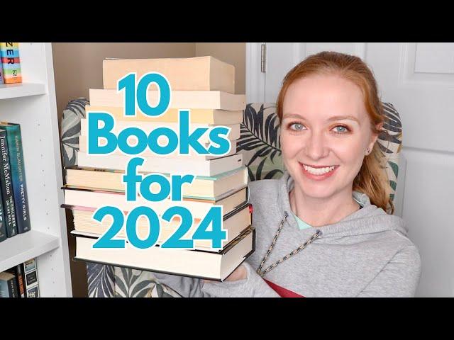 10 Books I Want to Read in 2024!