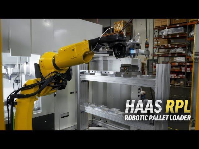 Haas Robotic Pallet Loader - Haas Automation
