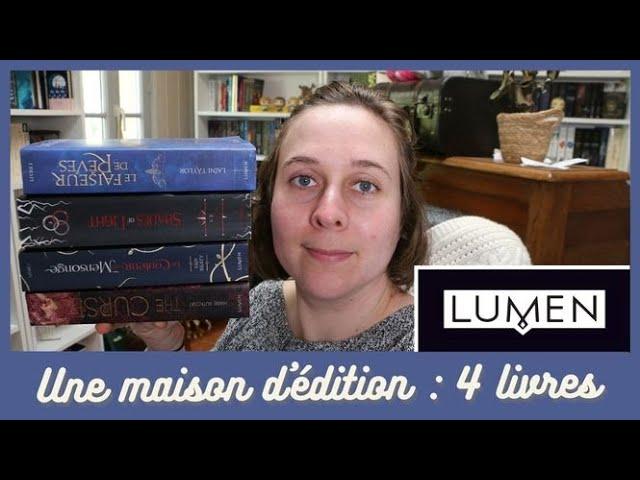 Une maison d'édition LUMEN  : 4 romans