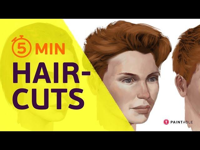Digital Painting Technique: The 5-Minute 'Haircut Hack'