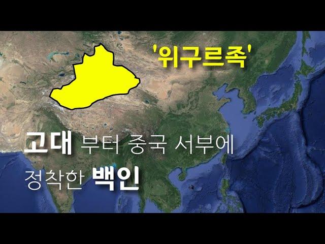 중국에 사는 800만명의 백인계 소수민족