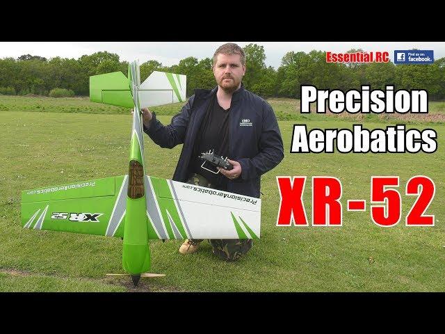 SUPER LIGHT Precision Aerobatics XR-52 ELECTRIC AEROBATIC/3D RC plane