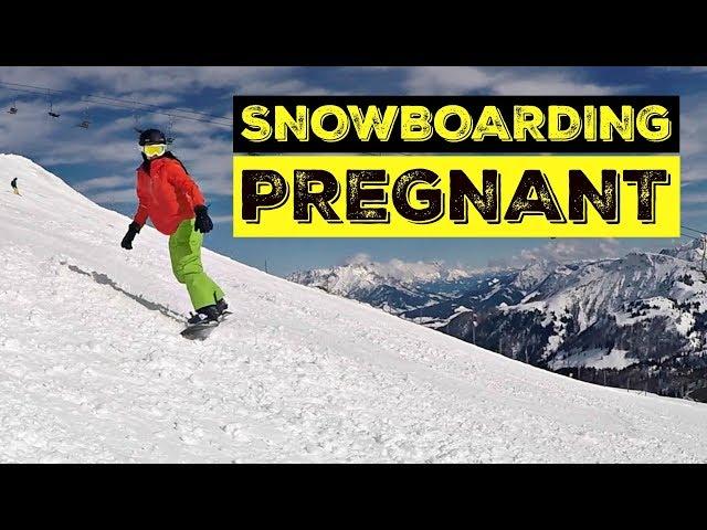 OMG Pregnant & Snowboarding!  | Anna's Big Bumpy Adventure