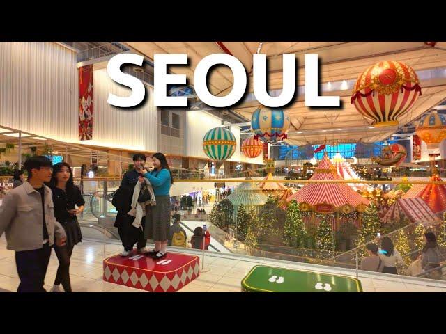 SEOUL KOREA | The newest shopping mall in seoul: the hyundai seoul walking tour