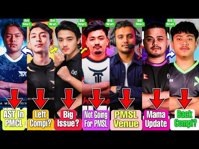 NGC Big Controversy?|AST Playing PMCL SEA | Gyalzen Left Compi?|Shifu Angry On Insta? |PMSL Update