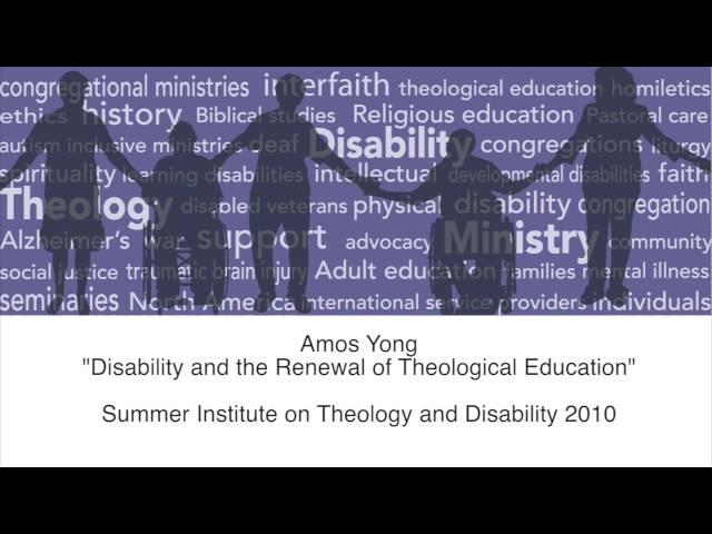 Disability and the Renewal of Theological Education