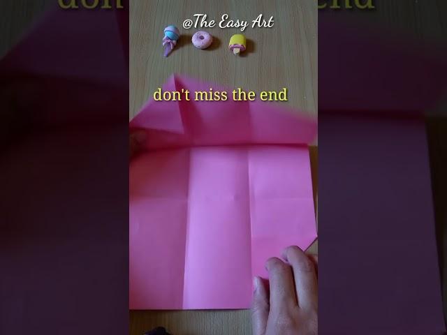 DIY cute gift bag | No glue paper craft #shorts #papercraft #theeasyart