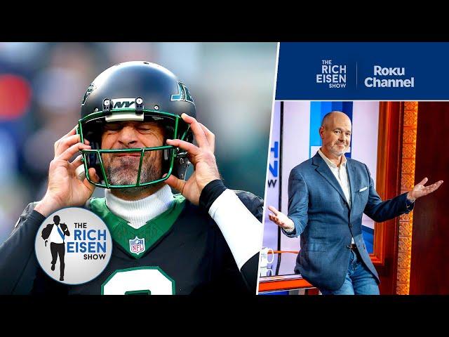 “What a Disaster” – Jets Fan Rich Eisen Reacts to Aaron Rodgers & Team Dropping to 3-9 on the Season