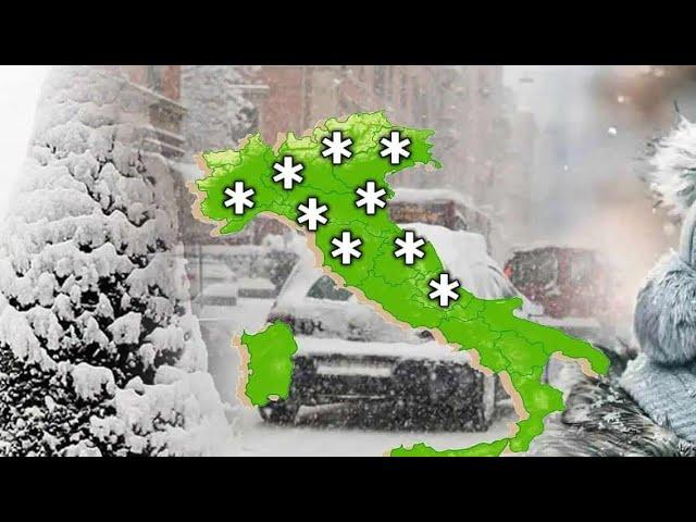 METEO -  Neve fiocchi fino in pianura, ecco le zone colpite