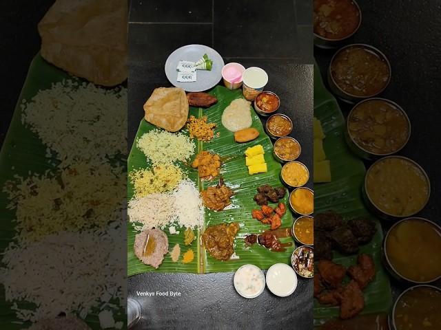 35 Verity's Unlimited Non Veg Banti Bhojanam for 749/- at Bhale Bhanti Bhojanam #food #shorts