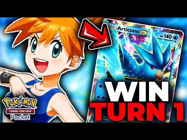 This ARTICUNO EX & MISTY Deck Can Win Before Your Opponent Plays... | Pokemon TCG Pocket