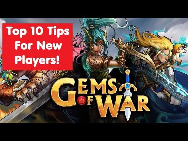 Gems of War Top 10 Tips and Tricks for New Players! Essential beginners guide