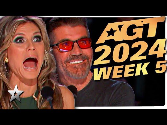 America's Got Talent 2024 ALL AUDITIONS | Week 5